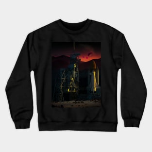 Rocket Launch Crewneck Sweatshirt